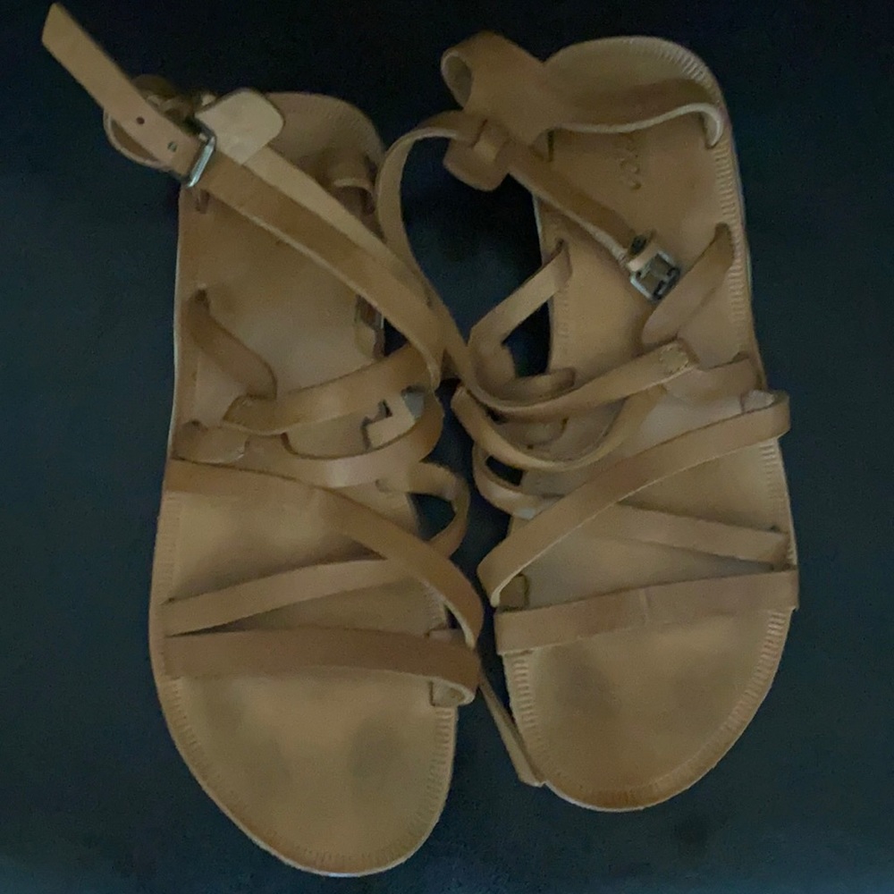 Tan Olukai women’s sandals